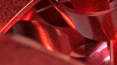 Soyut Arkaplan 3d oluşturma için Kırmızı Soyut resim.