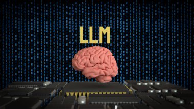 LLM ve Teknoloji için Beyin 3D Hazırlama.
