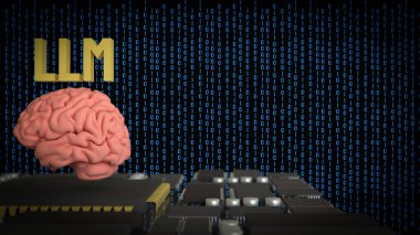 LLM ve Teknoloji için Beyin 3D Hazırlama.