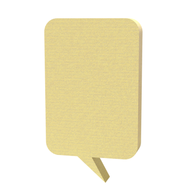 Konuşma konsepti 3d Hazırlama için balon metni PNG resmi.