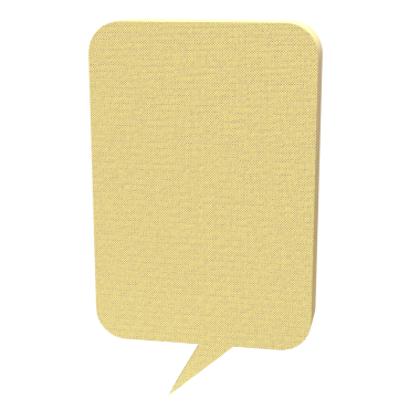 Konuşma konsepti 3d Hazırlama için balon metni PNG resmi.