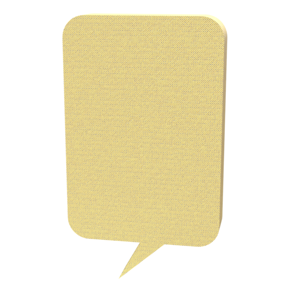 Konuşma konsepti 3d Hazırlama için balon metni PNG resmi.