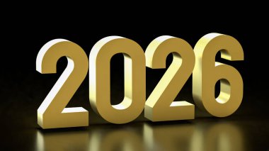 Yeni Yıl veya İş Planı 3D Hazırlama 2026.