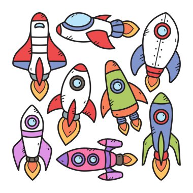 Uzay mekiği ve gezegenler kuruldu