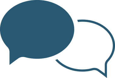  Üst üste binen iki sohbet baloncuğu simgesi. Şeffaf arkaplan ile png illüstrasyonu.