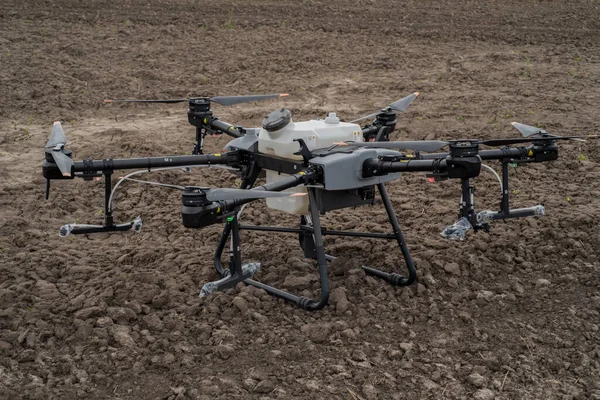 Región Ternopil Ucrania Mayo 2023 Nuevo Pulverizador Drones Dji Agras Imágenes De Stock Sin Royalties Gratis