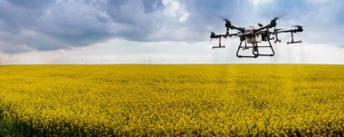 Helikopter hizmetleri - İşleme alanları için Agrodrone