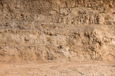 Taş ocağındaki taş ocağındaki duvar, yakın çekim dokusu, desen