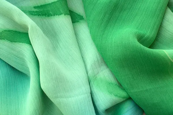 Yeşil kumaş yatay soyut arkaplan