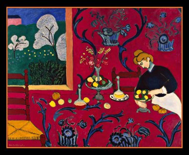 Armony in Red 2005, by Artist: Muniz, Vik (b.1961) / American, (oil on canvas).