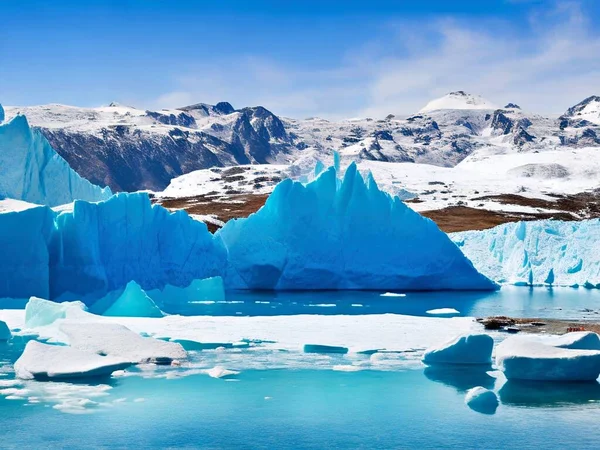 Вид Феорд Кассиарсук Гренландия — стоковое фото