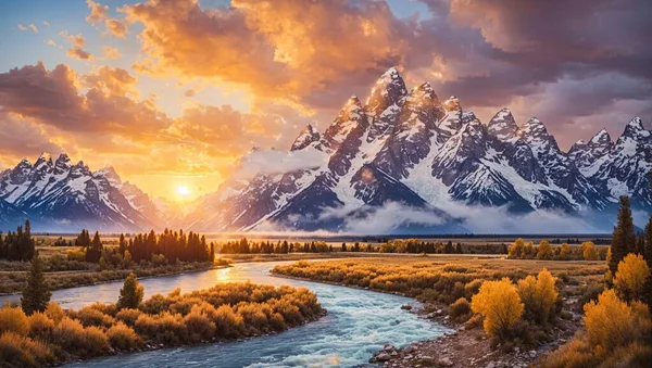 Grand Teton National Park Wyoming United States America — Stock Photo, Image