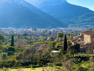 Soller kasabasındaki doğa ve dağlar