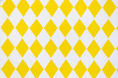 Sarı ve beyaz geometrik figürün arkaplan ve dokusunun çizimi