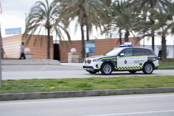 Palma Mallorca, İspanya - 2 Şubat 2025 - Palma Meydan Okuma Bisiklet Yarışması Mallorca. Bisiklet Yarışması