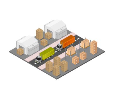 depolama simgesi, izometrik biçimi