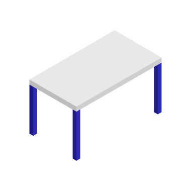 table modern icon on white background