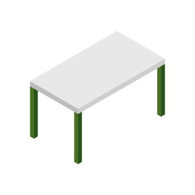 table modern icon on white background