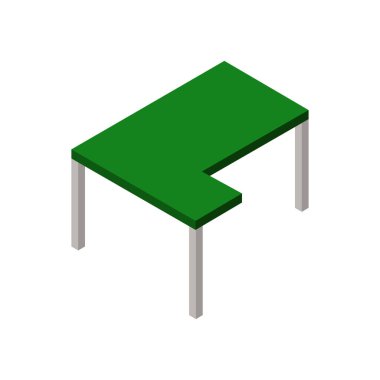 table modern icon on white background