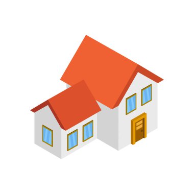 Beyaz arkaplanda ev modern simgesi    