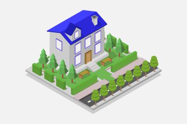 Beyaz arkaplanda ev modern simgesi    