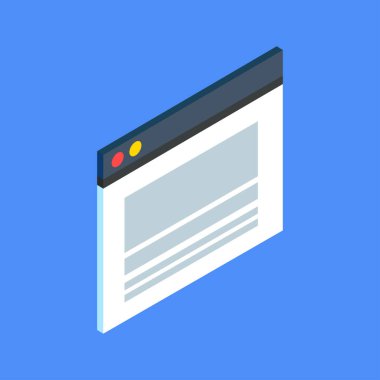 İniş sayfası kablo simgesi, vektör illüstrasyonu