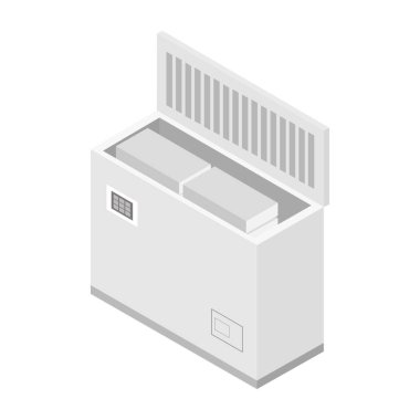 Freezer icon vector illustration