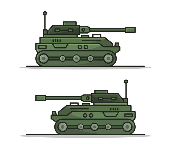 Tank icon vector illustration