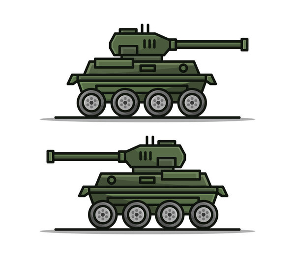 Tank icon vector illustration