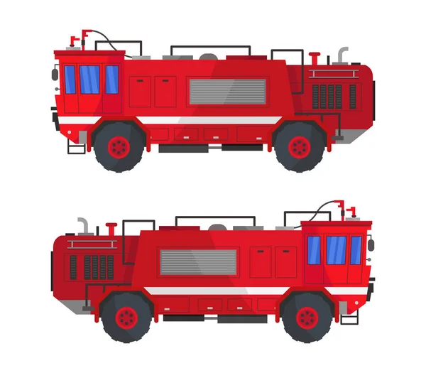 Fire Truck Vectorillustratie — Stockvector