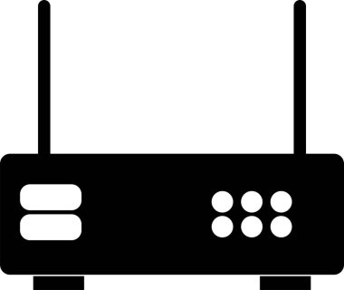 Beyaz arka plan üzerinde yönlendirici simgesi