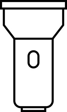 Meşale vektör illüstrasyonunu kapat