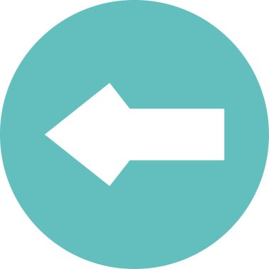 Ok. Web simgesi basit tasarım vektör çizimi