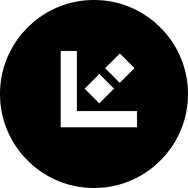 Ok. Web simgesi basit tasarım vektör çizimi