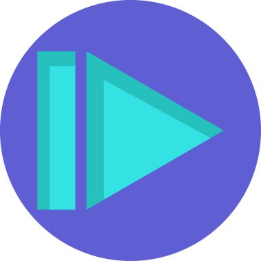 Ok. Web simgesi basit tasarım vektör çizimi