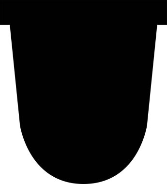 Beyaz arkaplanda kahve kapsülü simgesi