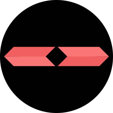 Ok. Web simgesi basit tasarım vektör çizimi