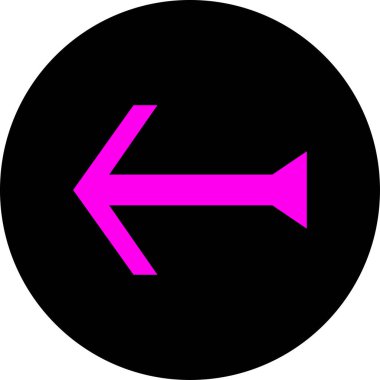 Ok. Web simgesi basit tasarım vektör çizimi