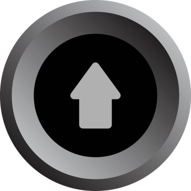 Ok. Web simgesi basit tasarım vektör çizimi