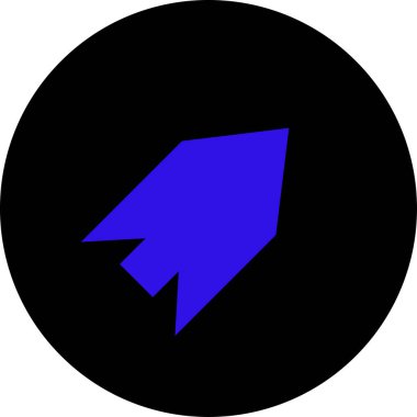 Ok. Web simgesi basit tasarım vektör çizimi