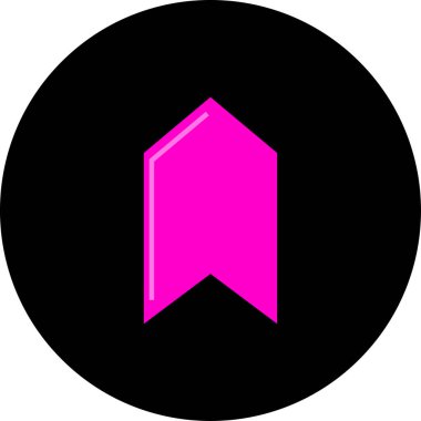 Ok. Web simgesi basit tasarım vektör çizimi