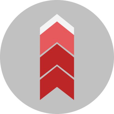 Ok. Web simgesi basit tasarım vektör çizimi