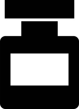 Taslak biçiminde mürekkep şişesi simgesi