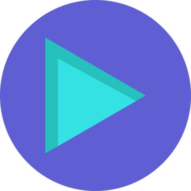 Ok. Web simgesi basit tasarım vektör çizimi