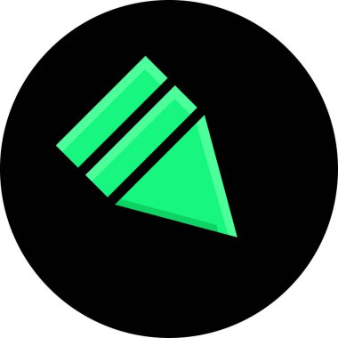 Ok. Web simgesi basit tasarım vektör çizimi