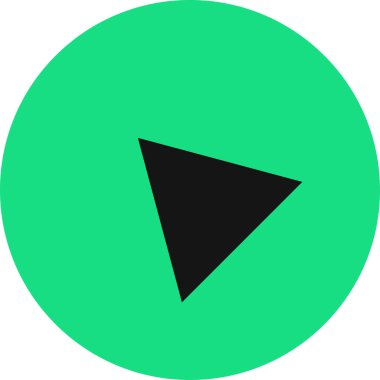 Ok. Web simgesi basit tasarım vektör çizimi