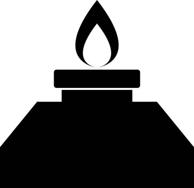 mum simgesi, vektör illüstrasyon tasarımı