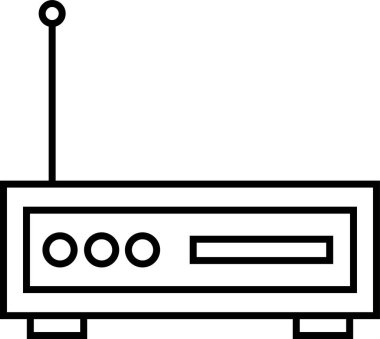 Beyaz arka plan üzerinde yönlendirici simgesi