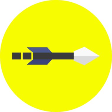 Ok. Web simgesi basit tasarım vektör çizimi