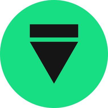 düz biçim vektör illüstrasyonunda siyah ok simgesi